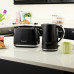 Тостер Russell Hobbs Eden 800Вт, пластик, подогрев, разморозка, черный