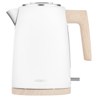 Электрочайник Ardesto EKL-F420WWD, 1.7л, металл, мат, Strix, белый Электрочайник Ardesto EKL-F420WWD, 1.7л, металл, мат, Strix, белый