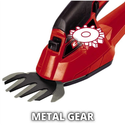 Ножницы для травы аккумуляторные Einhell GE-CG 18/1 Li-Solo 18В PXC лезвия 10см 0.65кг (без АКБ и ЗУ)