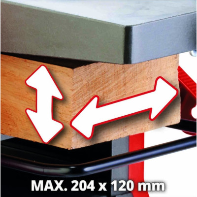 Фуговально-рейсмусовий верстат Einhell TC-SP 204/2 1500Вт 204мм 6м/хв 23.9кг