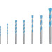 Bosch Набір свердел по металу Expert MultiConstruction CYL-9, 4/5/6/6/8/10/12 мм, 7 шт.