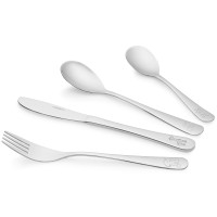 ARDESTO Набір дитячих столових приборів Animals 4 пр., нержавіюча сталь