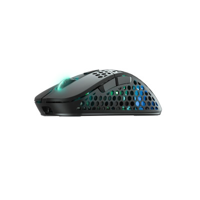 Миша Xtrfy M4, WL/USB-A, RGB, чорний