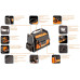 Neo Tools Сумка для інструменту, жорстка конструкція, поліестер 600D, 38х49.5х27см Neo Tools Сумка для інструменту, жорстка конструкція, поліестер 600D, 38х49.5х27см
