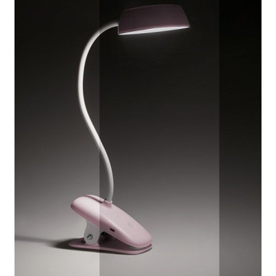Philips Лампа настільна LED Reading Desk lamp Donutclip, рожевий