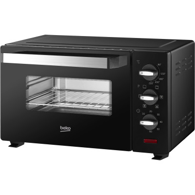 Печь электрическая Beko, 19л, 1400Вт, механич., конвенция, черная