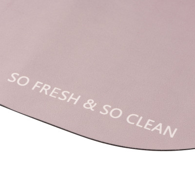 Килимок ARDESTO Vigor з нековзною основою 40х60см, поліестер, бежевий