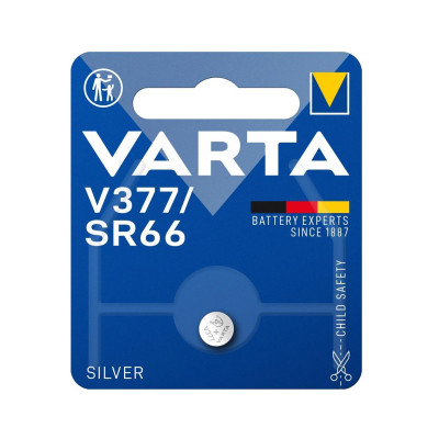 Батарейка Varta срібно-цинкова V377 (AG4, LR626, SR626SW, 177)  блістер, 1 шт