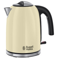 Електрочайник Russell Hobbs Colours Plus Classic 1.7л, метал, бежево-чорний