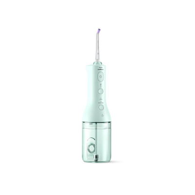 Іригатор Philips портативний Sonicare Cordless Power Flosser 3000, чохол, 2 насадки, м'ятний