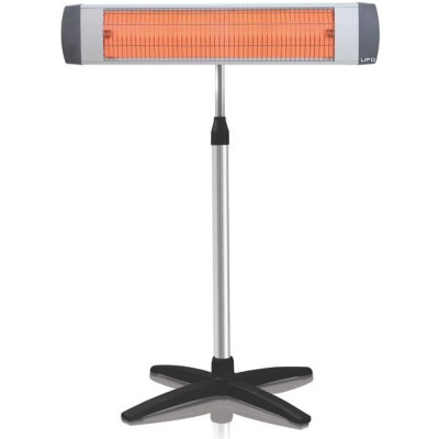 Обогреватель инфракрасный UFO фламентин, 28м2, 2300Вт, мех. упр-ния, ун. монтаж, + ножка, серый/черный Обогреватель инфракрасный UFO фламентин, 28м2, 2300Вт, мех. упр-ния, ун. монтаж, + ножка, серый/черный