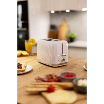 Тостер Gorenje, 850Вт, пластик/метал, білий