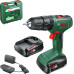 Шурупокрут-дриль акумуляторний Bosch EasyImpact 18V-40 18В 2х2А·год 20·38Нм 0-430·0-1630об/хв кейс ЗП 1.4кг