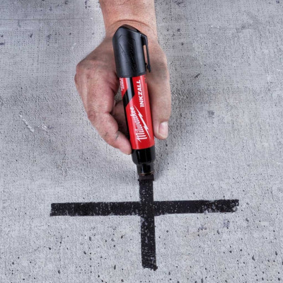 Маркер Milwaukee InkZAll XL, водостійкий, чорний Маркер Milwaukee InkZAll XL, водостійкий, чорний