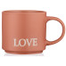 Чашка ARDESTO Love, 420мл, кераміка, помаранчевий