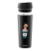Термокухоль ARDESTO Coffee Time Reindeer 450мл, нержавіюча сталь, чорний