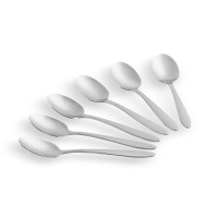 ARDESTO Набір чайних ложок Black Mars Ether 6 пр., нержавіюча сталь ARDESTO Набір чайних ложок Black Mars Ether 6 пр., нержавіюча сталь