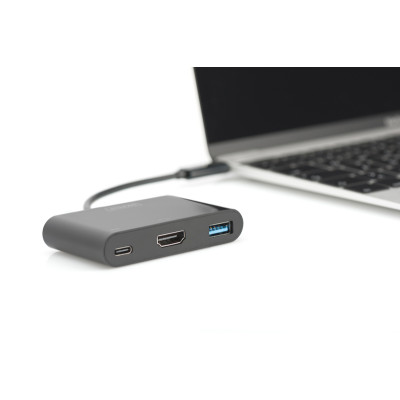 Digitus Адаптер USB-C - HDMA, 2xUSB Digitus Адаптер USB-C - HDMA, 2xUSB