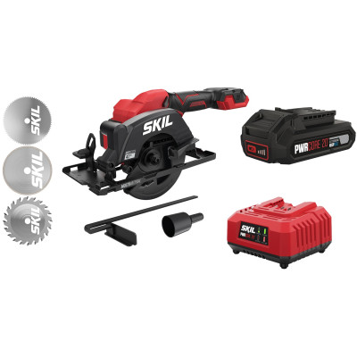 Пила дискова акумуляторна SKIL 3540 CA Compact 20В 1х2.5А·год 120мм 1.8кг