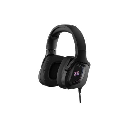 Гарнитура игровая 2E GAMING HG340, 7.1, USB-A, RGB, 2м, черный (2E-HG340BK)
