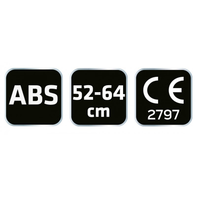 Каска захисна Neo Tools, пластик ABS, пряжка для регулювання, помаранчевий