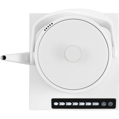 Електрочайник Catler 0.6л, Strix, заварник, нерж. сталь, підтримка температури, сенс. керув., білий Електрочайник Catler 0.6л, Strix, заварник, нерж. сталь, підтримка температури, сенс. керув., білий