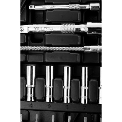 Neo Tools Набір інструментів, Набір торцевих головок, 94шт, 1/2 Neo Tools Набір інструментів, Набір торцевих головок, 94шт, 1/2