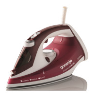 Утюг Gorenje, 2200Вт, 280мл, паровой удар -90гр, верт. отпаривание, антинакипь, автоотключение, керам. подошва, бордовый (SIH2200RBC) Утюг Gorenje, 2200Вт, 280мл, паровой удар -90гр, верт. отпаривание, антинакипь, автоотключение, керам. подошва, бордовый (SIH2200RBC)