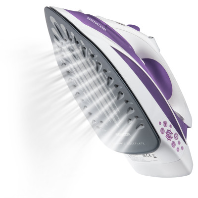 Праска Sencor, 2200Вт, 380мл, постійна пара - 30гр, Anti-Calс, Drip-Stop, керам. підошва, голубий Праска Sencor, 2200Вт, 380мл, постійна пара - 30гр, Anti-Calс, Drip-Stop, керам. підошва, голубий