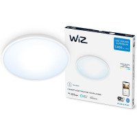 Светильник потолочный умный WiZ SuperSlim Ceiling, 16W, 1500lm, 29,2см, 2700-6500K, Wi-Fi, белый (929002685101) Светильник потолочный умный WiZ SuperSlim Ceiling, 16W, 1500lm, 29,2см, 2700-6500K, Wi-Fi, белый (929002685101)
