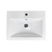 Раковина, умивальник Adamant CERS, штучний камінь, прямокут., з отвором для змішувача, з отвором для переливу, 495x390x158мм, накладний, білий