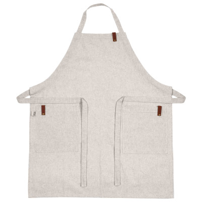Фартух ARDESTO Oliver, 100% бавовна, сірий світлий