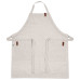 Фартух ARDESTO Oliver, 100% бавовна, сірий світлий