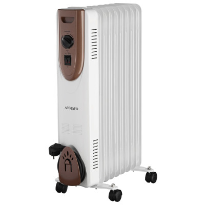 Обігрівач оливний ARDESTO, 20м2, 2000Вт, мех. упр-ння, 9 секцій, білий Обігрівач оливний ARDESTO, 20м2, 2000Вт, мех. упр-ння, 9 секцій, білий