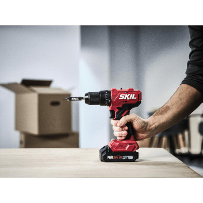 Шурупокрут-дриль ударний акумуляторний SKIL 3021 CA 20В 55Нм 450·1700об/хв 0.92кг без АКБ та ЗП Шурупокрут-дриль ударний акумуляторний SKIL 3021 CA 20В 55Нм 450·1700об/хв 0.92кг без АКБ та ЗП