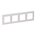 Рамка 4 пости Legrand Valena LIFE, білий