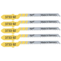 Полотно пиляльне для електролобзика Milwaukee T101AO по дереву, крок зуба 1.35ммх50мм, 5шт Полотно пиляльне для електролобзика Milwaukee T101AO по дереву, крок зуба 1.35ммх50мм, 5шт