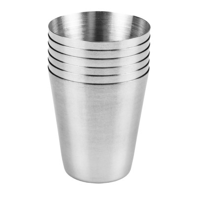 Стакани туристичні Neo Tools, 6 шт, 30мл, нержавеющая сталь, чохол Стакани туристичні Neo Tools, 6 шт, 30мл, нержавеющая сталь, чохол