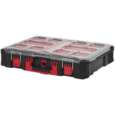 Органайзер Milwaukee універсальний Packout Organiser, 10 відділень, 50х38x12см, пластик