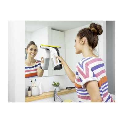 Karcher Пилосос віконний WV 6 Plus, вода -0.15л, автон. робота до 100хв, вага-0.76кг, білий Karcher Пилосос віконний WV 6 Plus, вода -0.15л, автон. робота до 100хв, вага-0.76кг, білий