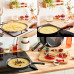 Сковорода млинцева Tefal Halo EUCALYPTUS, 25см, алюміній, бакеліт, сірий