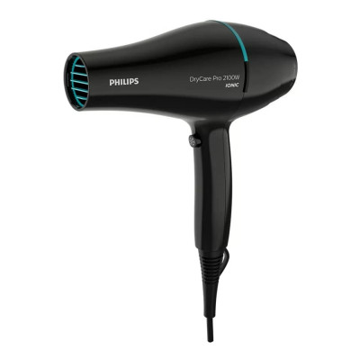 Фен Philips, 2100Вт, 4 режими, іоніз-я, хол. обдув, чорний Фен Philips, 2100Вт, 4 режими, іоніз-я, хол. обдув, чорний