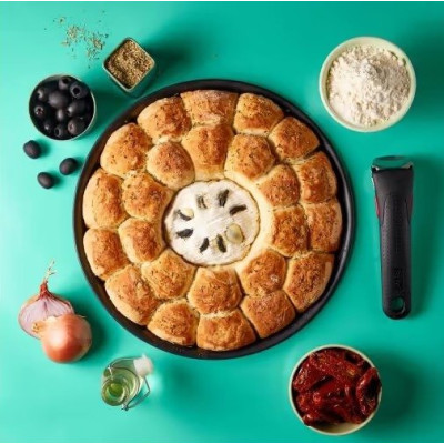 Набір посуду Tefal Ingenio Daily Chef, змінна ручка, 8предметів, алюміній, бакеліт, силікон, скло, чорний (L7629242)