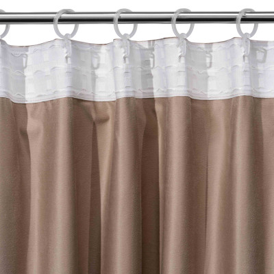 Штора ARDESTO 150х270см, велюр, 100% поліестер, тауп