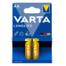 Батарейка Varta Longlife лужна AA блістер, 2 шт