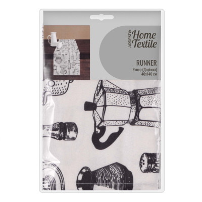 Ранер ARDESTO Kitchen 40х140см, 90% поліестер, 10% бавовна