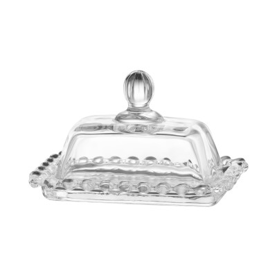 Маслянка Ardesto, 11х7см, скло, прозорий Маслянка Ardesto, 11х7см, скло, прозорий