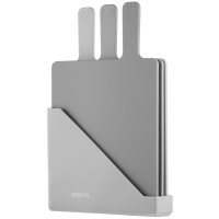 Набір дошок кухонних на підставці ARDESTO Fresh, 3шт, 24.1х33х7.9см, пластик