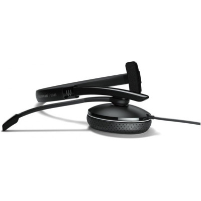 Sennheiser Гарнітура комп'ютерна моно On-Ear ADAPT 135T USB II, 3.5мм/USB, односпрямований, сертифікат Microsoft Teams, 1.8м, Чорний