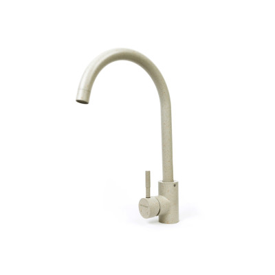 Набір кухонний Adamant Minimal, штучний камінь, прямокут., з крилом, 615х495х200мм, чаша - 1, врізна, Avena + змішувач та дозатор